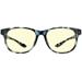 GUNNAR kancelářske/herní brýle RUSH KIDS LARGE (8-12) NAVY TORTOISE jantarová skla BLF 65 NATURAL focus RUS-09701