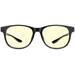 GUNNAR kancelářske/herní brýle RUSH KIDS LARGE (8-12) ONYX jantarová skla BLF 65 NATURAL focus RUS-11201