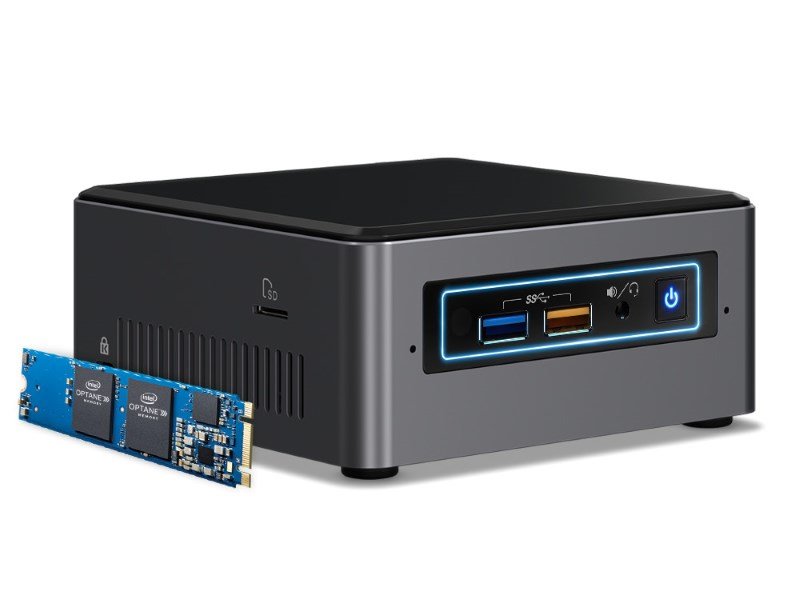 HAL3000 NUC Kit Optane i5 W10P / Intel Core i5-7260U/ 8GB/ 16GB Optane + 1TB/ WiFi/ CR/ W10 Pro PCHS2212