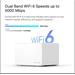 Halo H90X(3-pack) 6000Mbps Home Mesh Wifi6 system