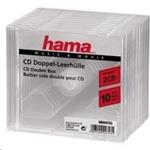 Hama CD obal Standard Double, 10 ks, priehľadný 44753