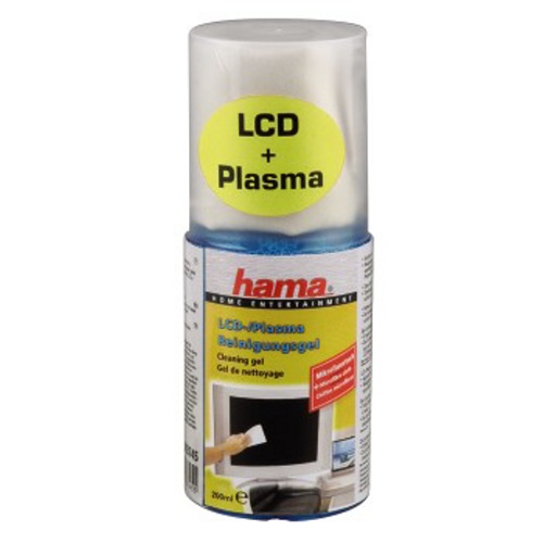 Hama gél na čistenie LCD/ plazma/TFT obrazoviek, 200 ml + handrička 49645