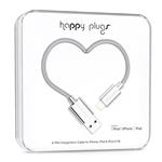 Happy Plugs kabel Lightning to USB Charge/Sync (2.0m) - Silver 9911