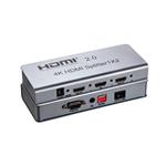 HDMI 2.0 splitter 1-2 porty, 4K x 2K/60Hz, FULL HD khsplit2e