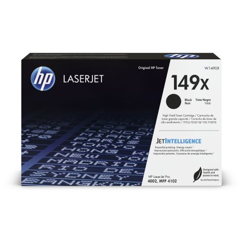 HP 149X, černá tonerová kazeta 9500 stran, W1490X