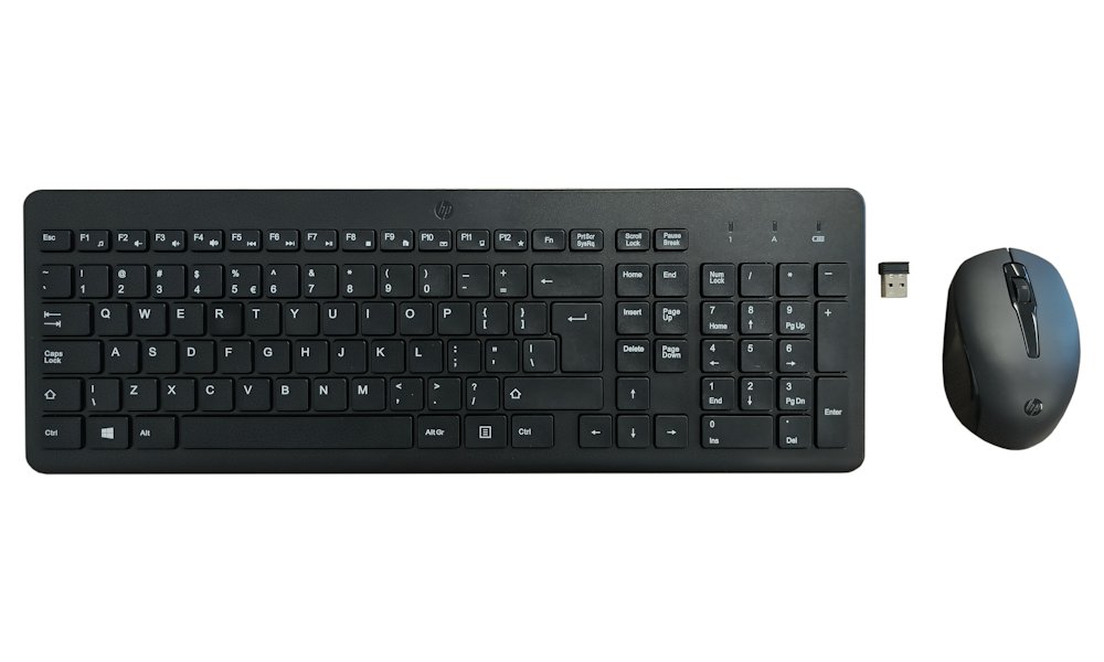 HP 330 Wireless Mouse & Keyboard Combo - klávesnice a myš - anglická 2V9E6AA#ABB