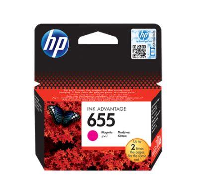 HP 655 purpurová inkoustová kazeta CZ111AE#BHK