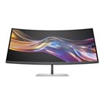 HP 738pu - Series 7 Pro - LED monitor - zakřivená - 38" (37.52" zobrazitelný) - 3840 x 1600 WQHD+ @ 8K167AA#ABB