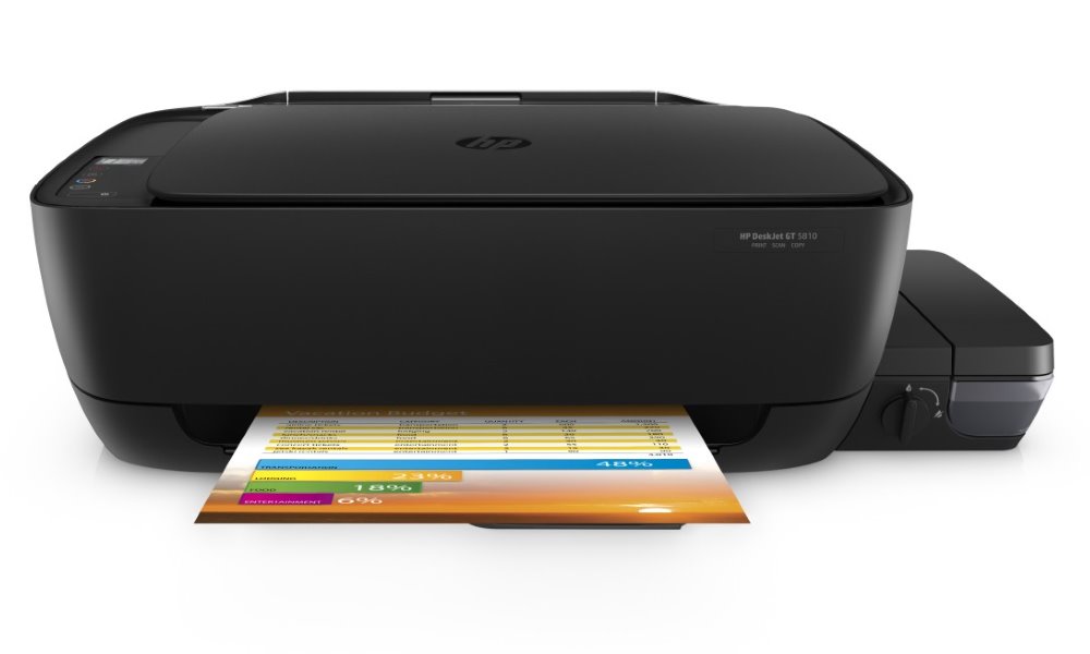 Hp deskjet gt 5810 установка