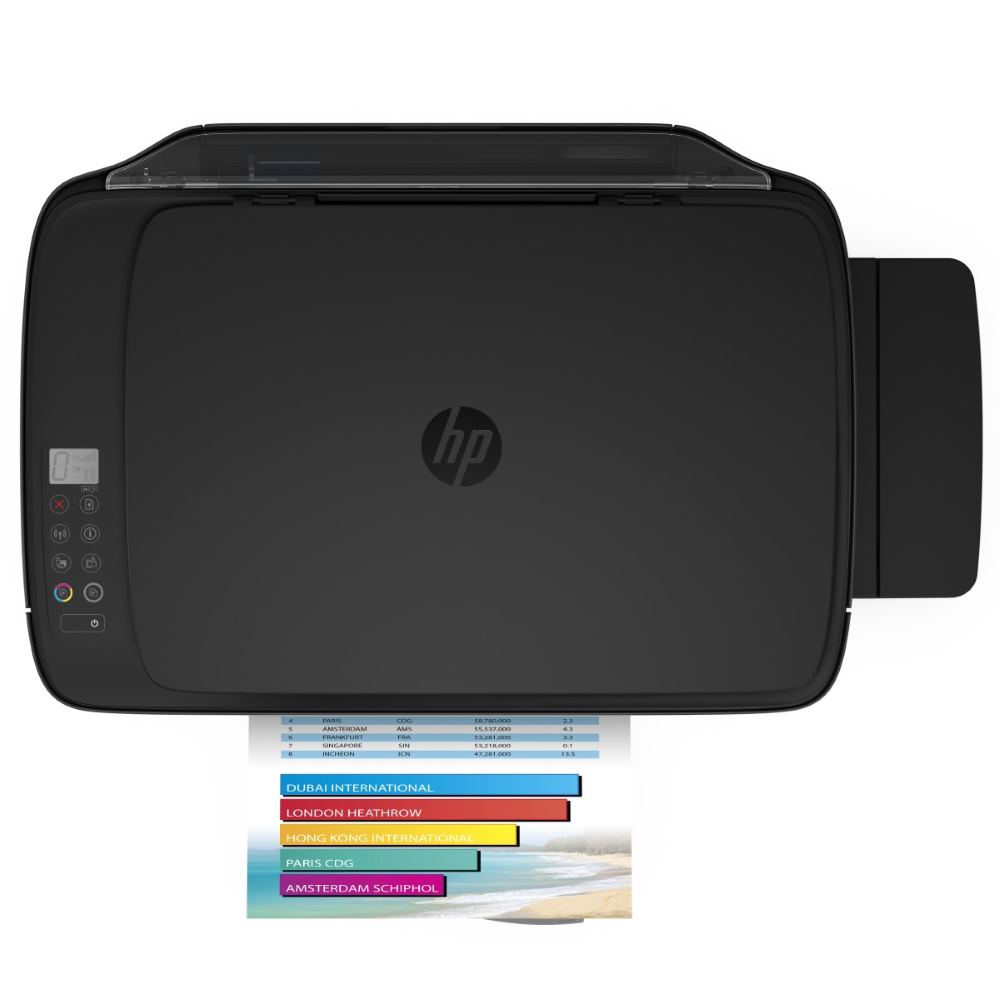 Принтер hp deskjet gt 5820 как прокачать чернила