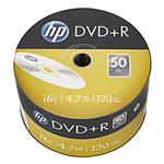 HP DVD+R, DRE00070-3, 50-pack, 4.7GB, 16x, 12cm, bulk, bez možnosti potlače, pre achiváciu dát