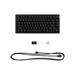 HP HyperX 75 Alloy Rise/Drátová USB/US layout/Černá 7G7A4AA#ABA