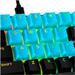 HP HyperX Rubber Keycaps - Gaming Accessory Kit - Blue (US Layout) 519U1AA#ABA