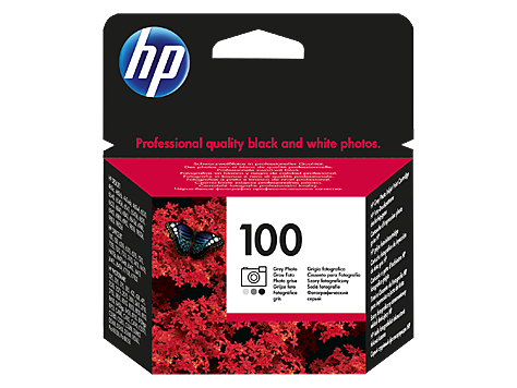 HP No. 100 Grey Photo Inkjet Print Cartridge (15ml) C9368AE