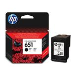 HP originál ink C2P10AE, HP 651, black, 600str., HP DeskJet IA 5645, 5575, Officejet 202, 252 Mobil C2P10AE#BHK