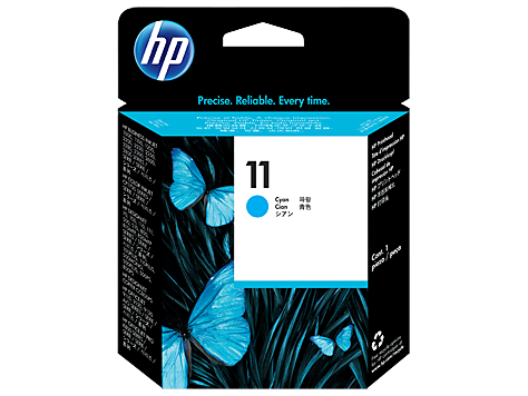 HP originál tlačová hlava C4811A, HP 11, cyan, 24000str., HP Business Inkjet 2xxx, DesignJet 100