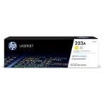 HP originál toner CF542A, yellow, 1300str., HP 203A, HP Color LaserJet Pro M254dw, nw, M280nw,