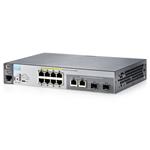 HP Switch 2530-8G-PoE+ Switch 8x 10/100/1000 + 2x Combo, L2 SNMP management, montáž do racku J9774A