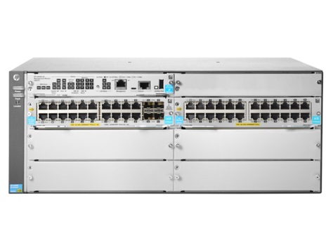 HPE Aruba 5406R 44GT PoE+ / 4SFP+ (No PSU) v3 zl2 - Přepínač - řízený - 44 x 10/100/1000 (PoE+) + 4 JL003A