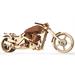 Hračka Ugears 3D drevené mechanické puzzle VM-02 Motorka (chopper) UG70044