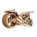 Hračka Ugears 3D drevené mechanické puzzle VM-02 Motorka (chopper) UG70044