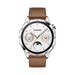 Huawei Watch GT 4/46mm/Silver/Elegant Band/Brown Phoinix-B19L