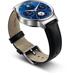 Huawei Watch W1 - chytré hodinky, 1,4" kulatý displej, 300mAh, bluetooth, Android, černý kožený pásek WA-WATCHW1SOM