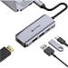 Hyper HyperDrive 4-in-1 USB-C Hub - Silver HY-HD41-GL