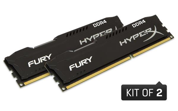 HyperX Fury 2x16GB 2133MHz DDR4 CL14 DIMM, čierny HX421C14FBK2/32