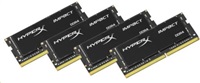 HyperX Impact - DDR4 - 64 GB: 4 x 16 GB - SO-DIMM 260-pin - 2400 MHz / PC4-19200 - CL15 - 1.2 V - b HX424S15IBK4/64