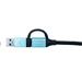 i-tec propojovací kabel USB 3.1 (Type-C) na USB 3.1 (Type-C) s USB 3.0 adaptérem C31USBCACBL