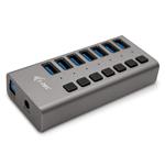 i-tec USB 3.0 nabíjecí HUB 7 Port + napájecí adaptér 36 W U3CHARGEHUB7