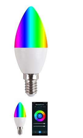 iGET HOME BS3 Smart žárovka E14 5,5W RGB+CCT 75020902