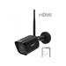 iGET HOME Camera CS6 Black - WiFi IP FullHD 1080p kamera, noční vidění, dvoucestné audio, IP65