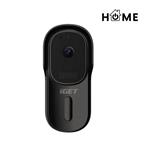 iGET HOME Doorbell DS1 Black - WiFi bateriový videozvonek, FullHD, obousměrný zvuk, CZ aplikace