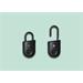 Igloohome Padlock Lite - chytrý visací zámek, otisk prstu, červená 0765855085458