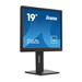 iiyama ProLite B1980D-B5 - LED monitor - 19" - 1280 x 1024 @ 60 Hz - TN - 250 cd/m2 - 1000:1 - 5 ms