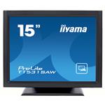 iiyama ProLite T1531SAW-B5 - LED monitor - 15" - dotyková obrazovka - 1024 x 768 - TN - 370 cd/m2 -