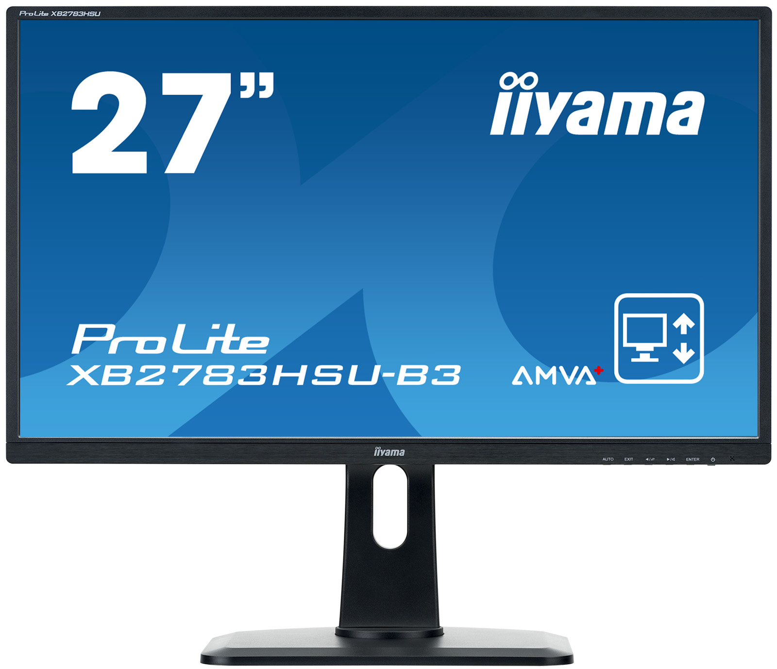 iiyama ProLite XB2783HSU-B3 - LED monitor - 27" - 1920 x 1080 Full HD (1080p) - A-MVA+ - 300 cd/m2