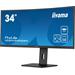 iiyama ProLite/XCB3494WQSN-B5/34"/VA/3440x1440/120Hz/0,4ms/Black/3R