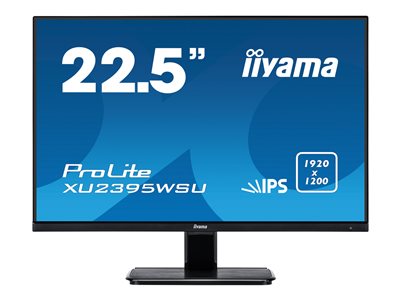 iiyama ProLite XU2395WSU-B1 - LED monitor - 22.5" - 1920 x 1200 WUXGA - IPS - 250 cd/m2 - 1000:1 -