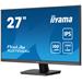 iiyama ProLite/XU2793QSU-B6/27"/IPS/QHD/100Hz/1ms/Black/3R