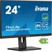 iiyama ProLite/XUB2463HSU-B1/23,8"/IPS/FHD/100Hz/3ms/Black/3R