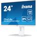 iiyama ProLite/XUB2492HSU-W6/23,8"/IPS/FHD/100Hz/0,4ms/White/3R