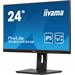 iiyama ProLite XUB2493HS-B6 - LED monitor - 24" (23.8" zobrazitelný) - 1920 x 1080 Full HD (1080p)