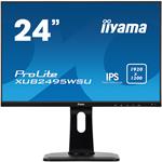 iiyama ProLite XUB2495WSU-B1 - LED monitor - 24" - 1920 x 1200 - IPS - 300 cd/m2 - 1000:1 - 5 ms -