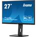 iiyama ProLite XUB2797HSN-B1 - LED monitor - 27" - 1920 x 1080 Full HD (1080p) @ 100 Hz - IPS - 250