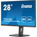 iiyama ProLite/XUB2893UHSU-B5/28"/IPS/4K UHD/60Hz/3ms/Black/3R, XUB2893UHSU-B5