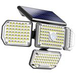 IMMAX CLOVER-2 venkovní solární nástěnné LED osvětlení s externím solárním panelem, 4,5W 08499L