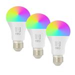 IMMAX NEO LITE SMART sada 3x žárovka LED E27 9W RGB+CCT, stmívatelná, Wi-Fi, Beacon, DO, TUYA 07712CDO